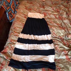 Strapless Maxi Dress